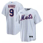 Brandon Nimmo New York Mets - Maglia da giocatore replica ufficiale Nike Home - Bianco Brandon Nimmo New York Mets Nike Home Official Replica Player Jersey – White
