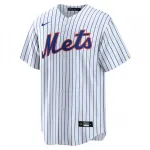 Brandon Nimmo New York Mets Nike Home Official Replica Player Jersey – White