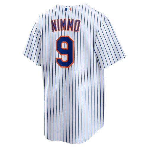 Brandon Nimmo New York Mets Nike Home Official Replica Player Jersey – White