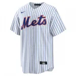 Javier Báez New York Mets Nike Home Official Replica Player Jersey – White