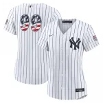 Aaron Judge New York Yankees Nike Women’s USA 250 Fourth of July Home Stadium Jersey – White