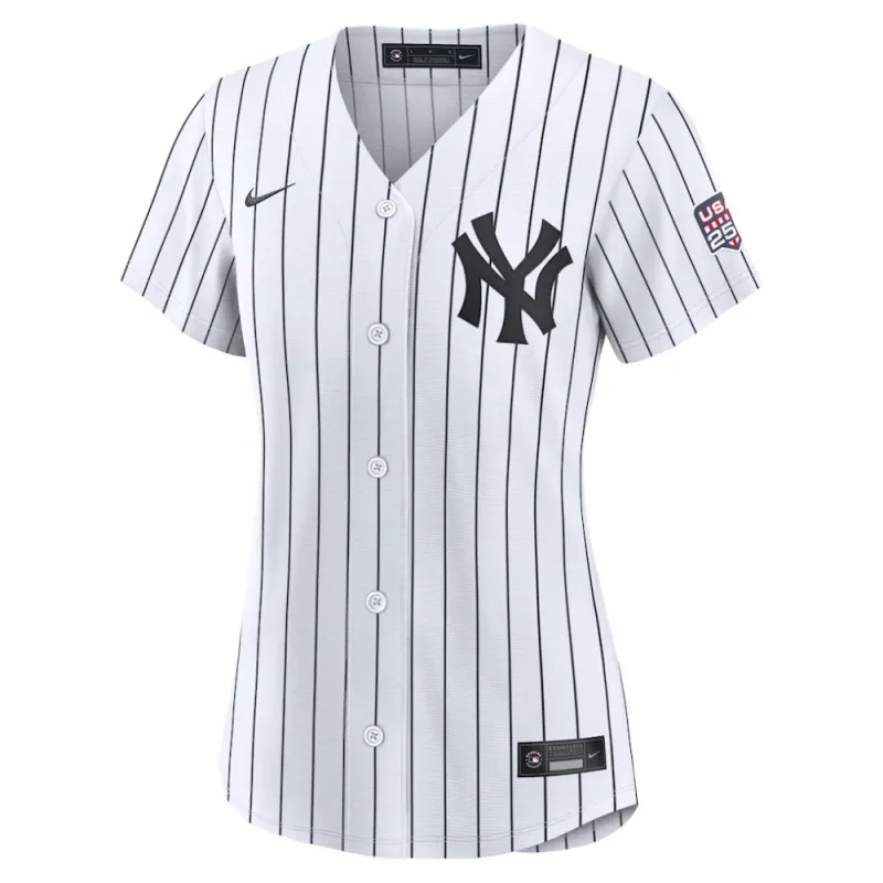 Aaron Judge New York Yankees Nike Women’s USA 250 Fourth of July Home Stadium Jersey – White
