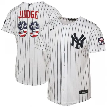 Aaron Judge New York Yankees Nike Youth USA 250 Fourth of July Home Replica Jersey - White