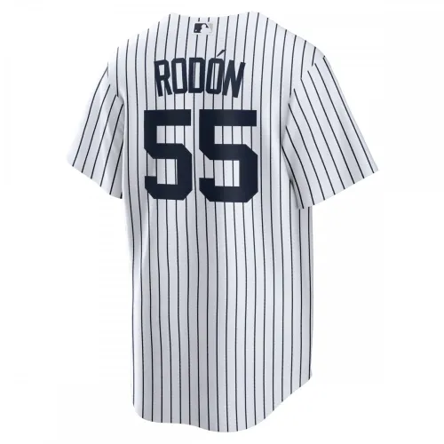 Carlos Rodon New York Yankees Camiseta Oficial Nike Home - Blanco/Azul Marino