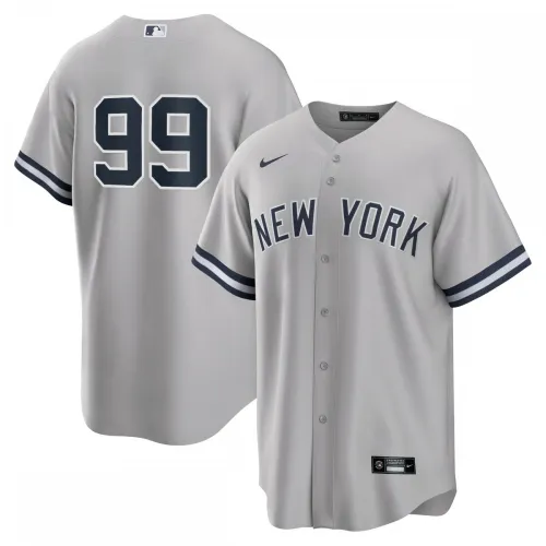Aaron Judge New York Yankees Nike Replica-spelersshirt voor uitwedstrijden met naam - Grijs