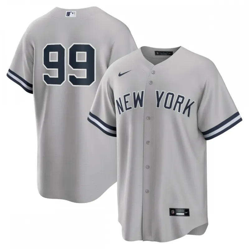 Aaron Judge New York Yankees Nike Road Replica Player Name Jersey – Gray