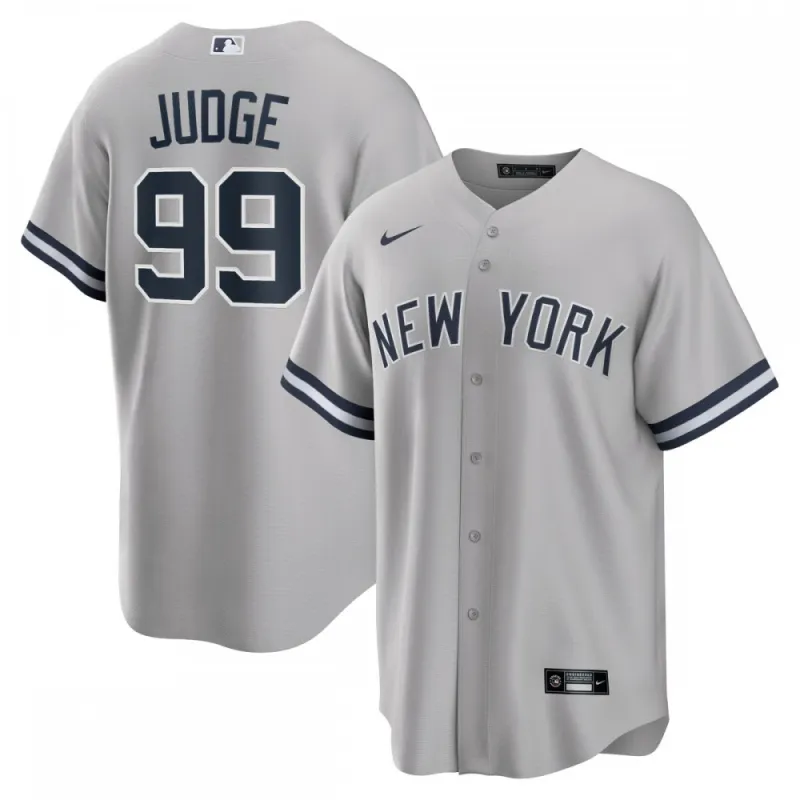 Aaron Judge New York Yankees Nike Road Replica Player Name Jersey – Gray