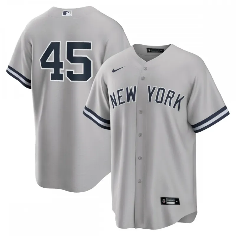 Gerrit Cole New York Yankees Nike Road Replica Player Name Jersey – Gray