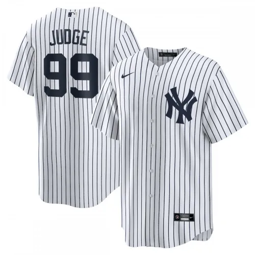 Aaron Judge New York Yankees Nike Home Replica Player Name Jersey - Blanc