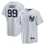 Aaron Judge New York Yankees Nike Home Replica Player Name Jersey - Branco Aaron Judge New York Yankees Nike Home Replica Player Name Jersey – White