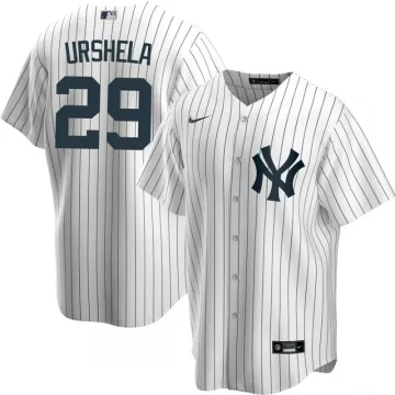 Camiseta blanca de local de los New York Yankees para hombre, modelo #29 de Nike, 2020.