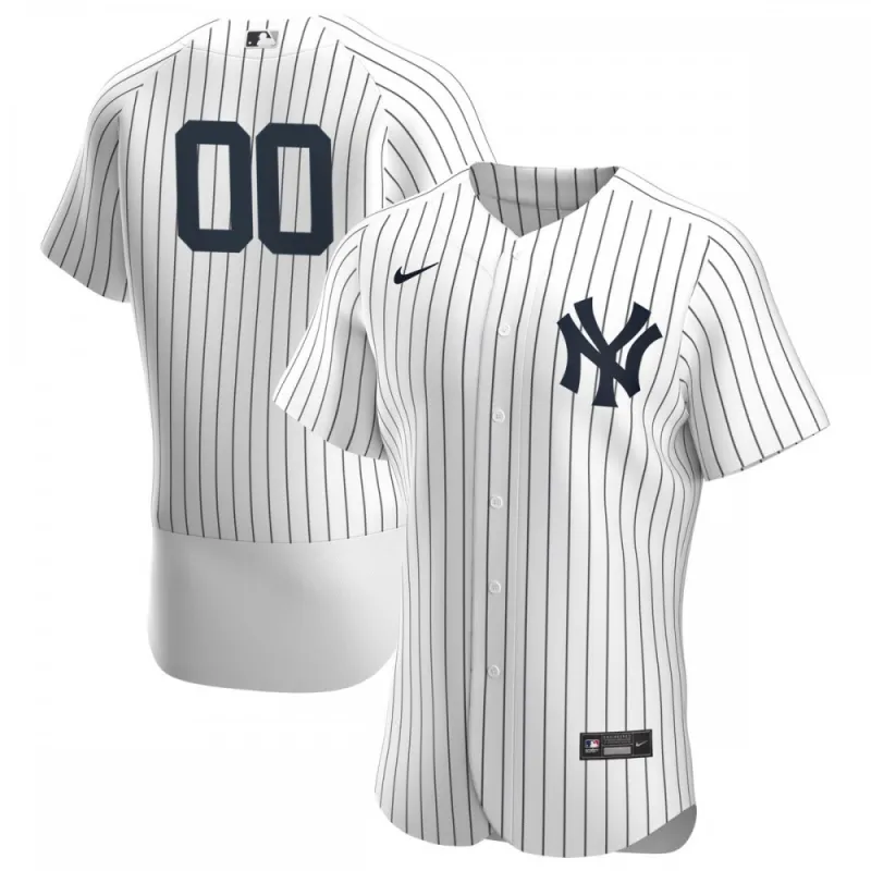 New York Yankees Nike Home Custom Pick-A-Player Retired Roster Authentic Jersey – White
