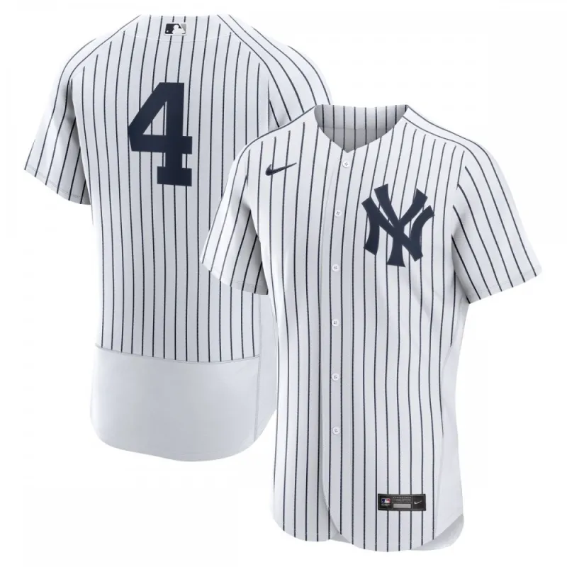 Lou Gehrig New York Yankees Nike Home Authentic Retired Player Jersey – White