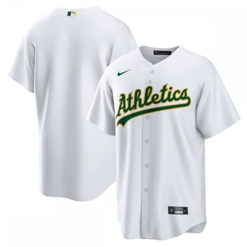 Oakland Athletics Nike Heim-Replica-Trikot – Weiß