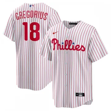 Camiseta réplica de local con el nombre del jugador Didi Gregorius de los Philadelphia Phillies de Nike - Blanca