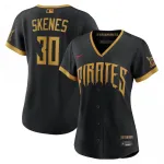 Paul Skenes Pittsburgh Pirates Nike Women's 2026 City Connect Stadium Jersey - Black Paul Skenes Pittsburgh Pirates Nike Women’s 2026 City Connect Stadium Jersey – Black