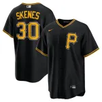Pittsburgh Pirates Paul Skenes Nike Black Alternate Replica Player Jersey