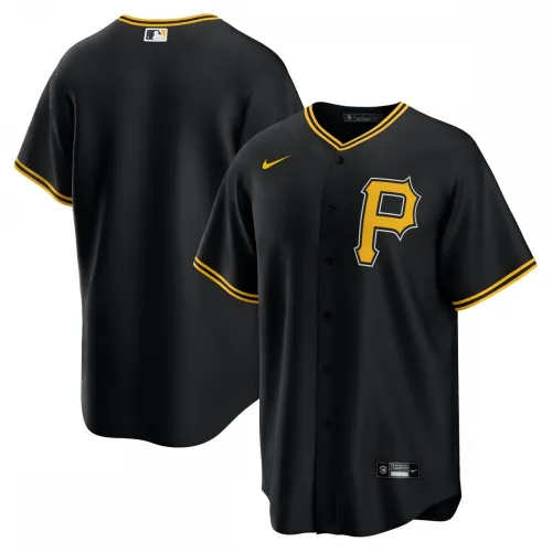 Pittsburgh Pirates Nike Alternate Replica Team Jersey - Schwarz