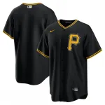 Pittsburgh Pirates Nike Alternate Replica Team Jersey - Black Pittsburgh Pirates Nike Alternate Replica Team Jersey – Black