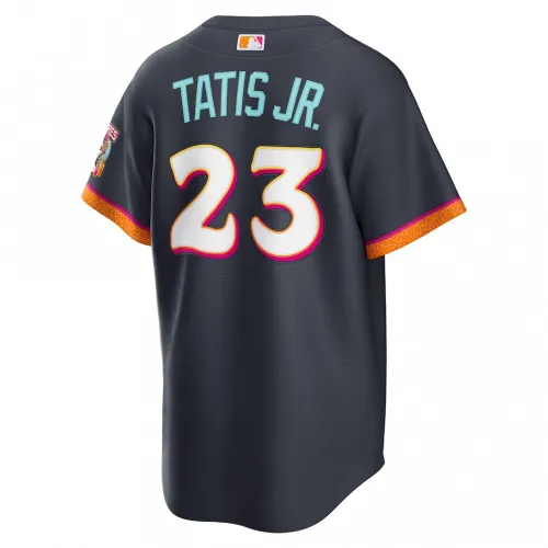Fernando Tatis Jr. San Diego Padres Nike 2026 City Connect Stadium Jersey – Obsidian