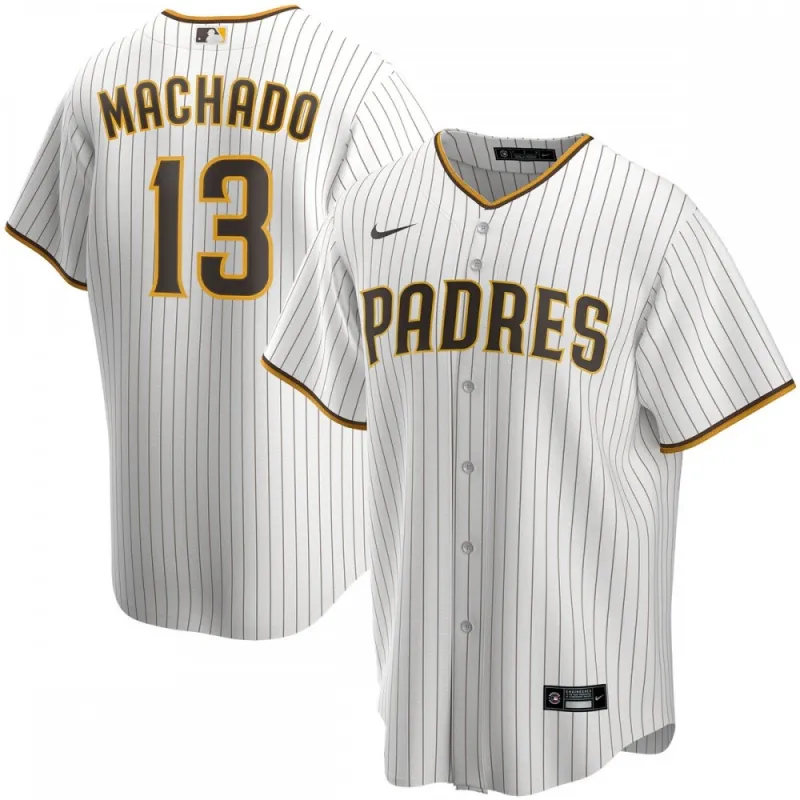 Manny Machado San Diego Padres Nike Alternate Replica Player Jersey – White