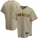 Maglia da squadra Nike Alternate Replica dei San Diego Padres - Beige