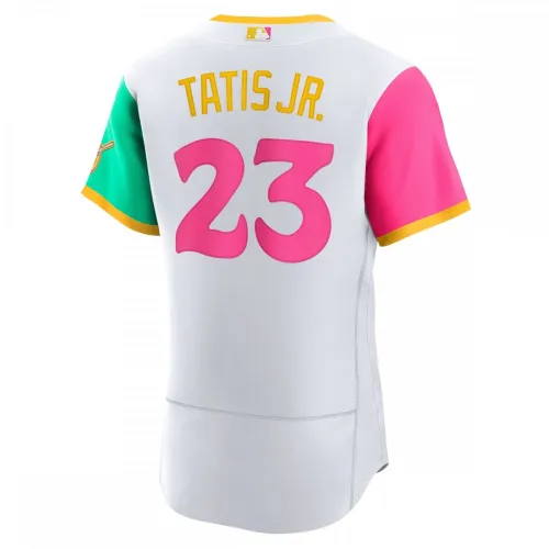 Fernando Tatis Jr. San Diego Padres Nike 2022 City Connect Authentic Player Jersey – White