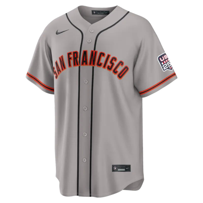 Jung Hoo Lee San Francisco Giants Nike USA 250 Fourth of July Road Stadium Jersey – Gray