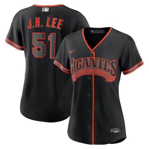 Jung Hoo Lee San Francisco Giants Nike Women's Alternate Replica Jersey - Black