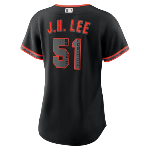 Jung Hoo Lee San Francisco Giants Nike Women’s Alternate Replica Jersey – Black