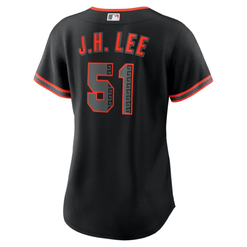 Jung Hoo Lee San Francisco Giants Nike Women’s Alternate Replica Jersey – Black