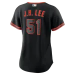 Jung Hoo Lee San Francisco Giants Nike Women’s Alternate Replica Jersey – Black