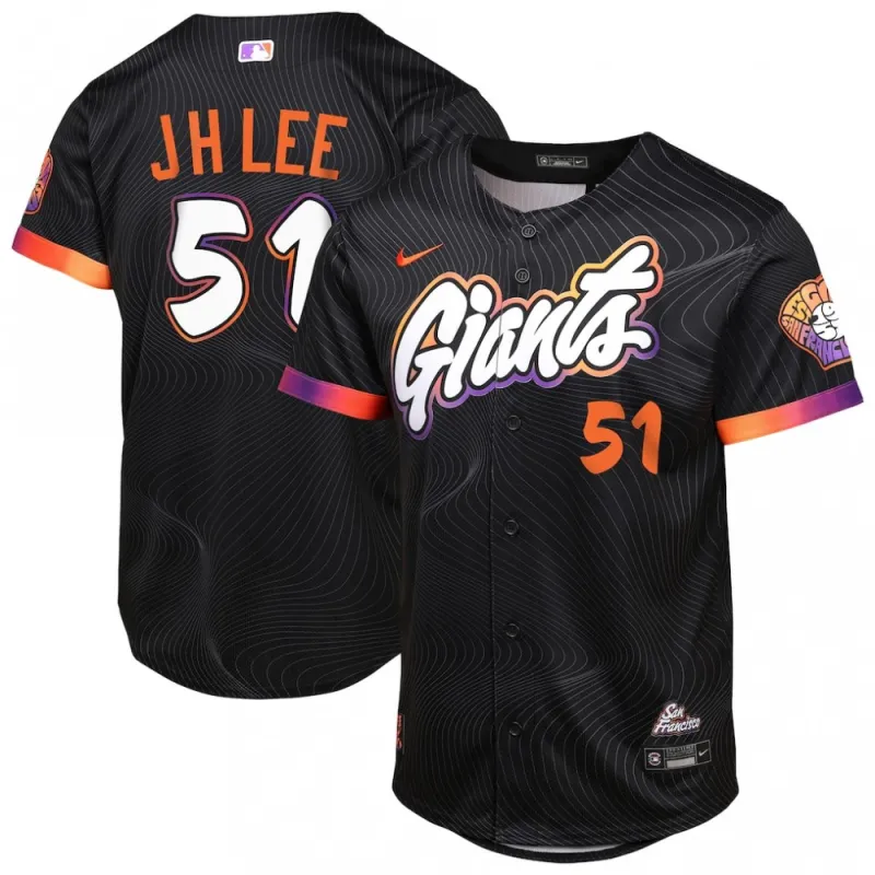Jung Hoo Lee San Francisco Giants Nike Youth 2025 City Connect Limited Player Jersey – Anthracite