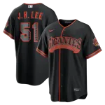 Jung Hoo Lee San Francisco Giants Nike Alternate Stadium Jersey – Black