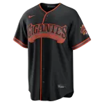 Jung Hoo Lee San Francisco Giants Nike Alternate Stadium Jersey – Black