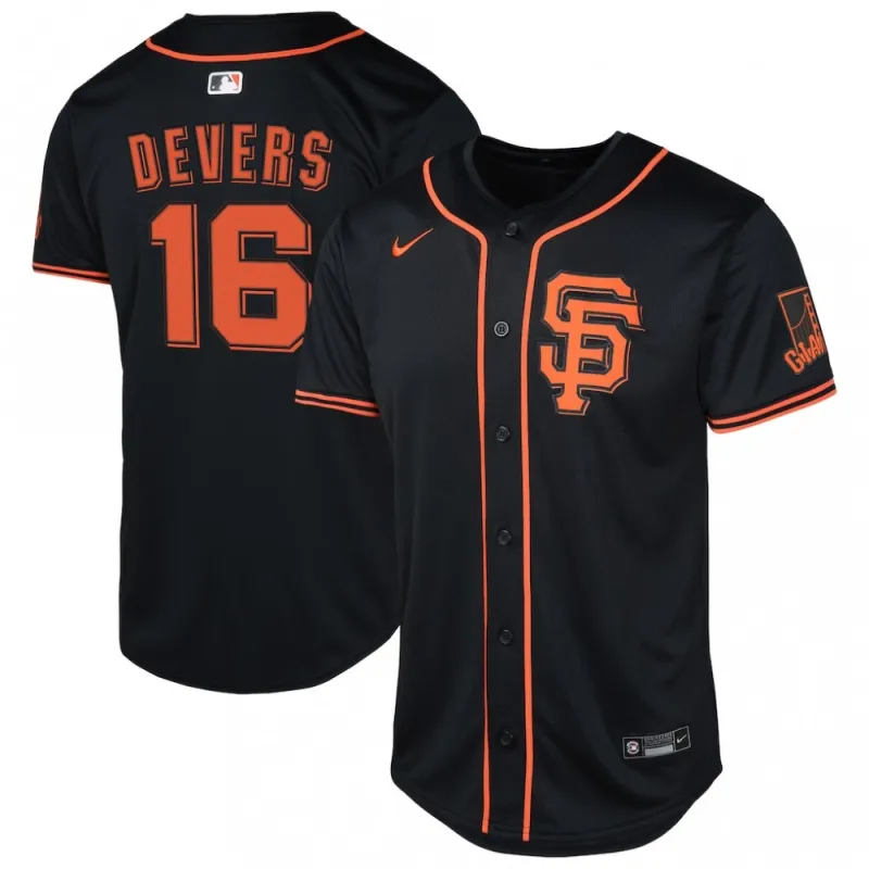 Rafael Devers San Francisco Giants Nike Youth Limited Jersey – Black