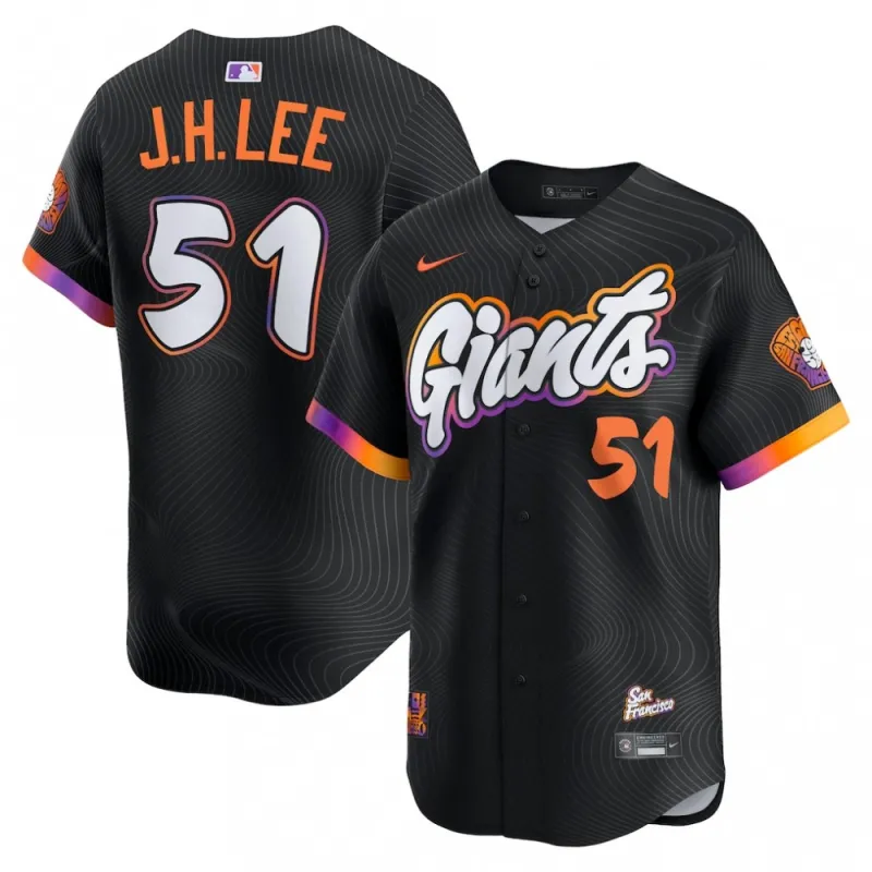 Jung Hoo Lee San Francisco Giants Nike 2025 City Connect Limited Trikot – Schwarz