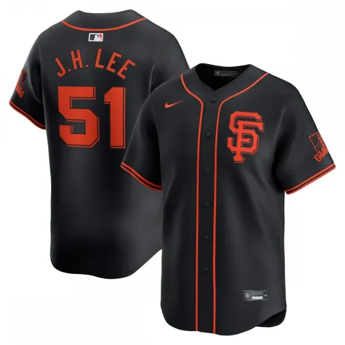 Jung Hoo Lee San Francisco Giants Nike Alternate Limited Spieler Jersey - schwarz