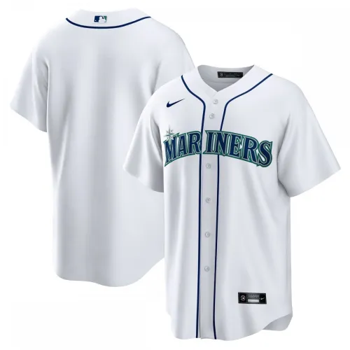 Seattle Mariners Nike Home Replica Team Jersey - weiß