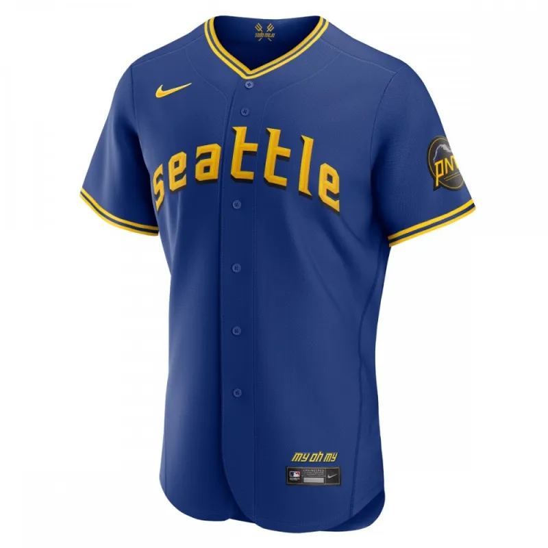 Seattle Mariners Nike 2023 City Connect Authentic Jersey – Royal