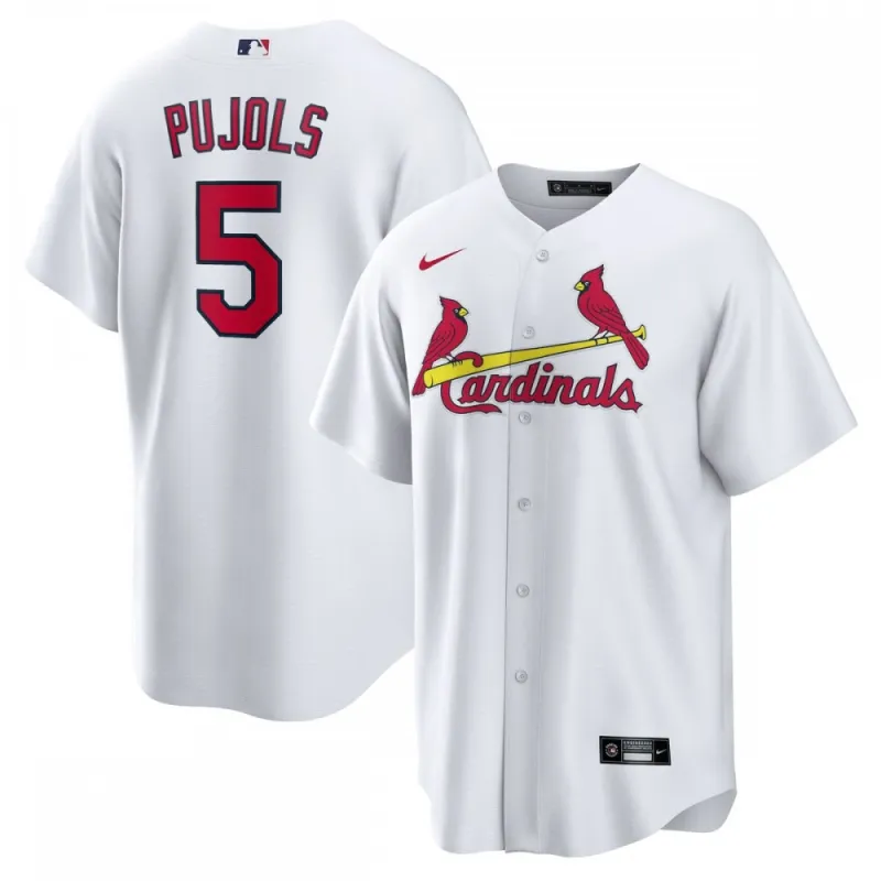 Albert Pujols St. Louis Cardinals Nike Home Official Replica Player Jersey – White