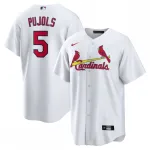 Albert Pujols St. Louis Cardinals Nike Home Official Replica Player Jersey - White Albert Pujols St. Louis Cardinals Nike Home Official Replica Player Jersey – White