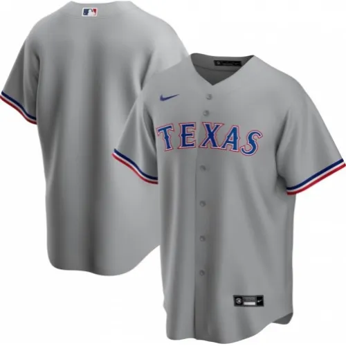 Camisola Nike Home 2020 cinzenta para homem dos Texas Rangers