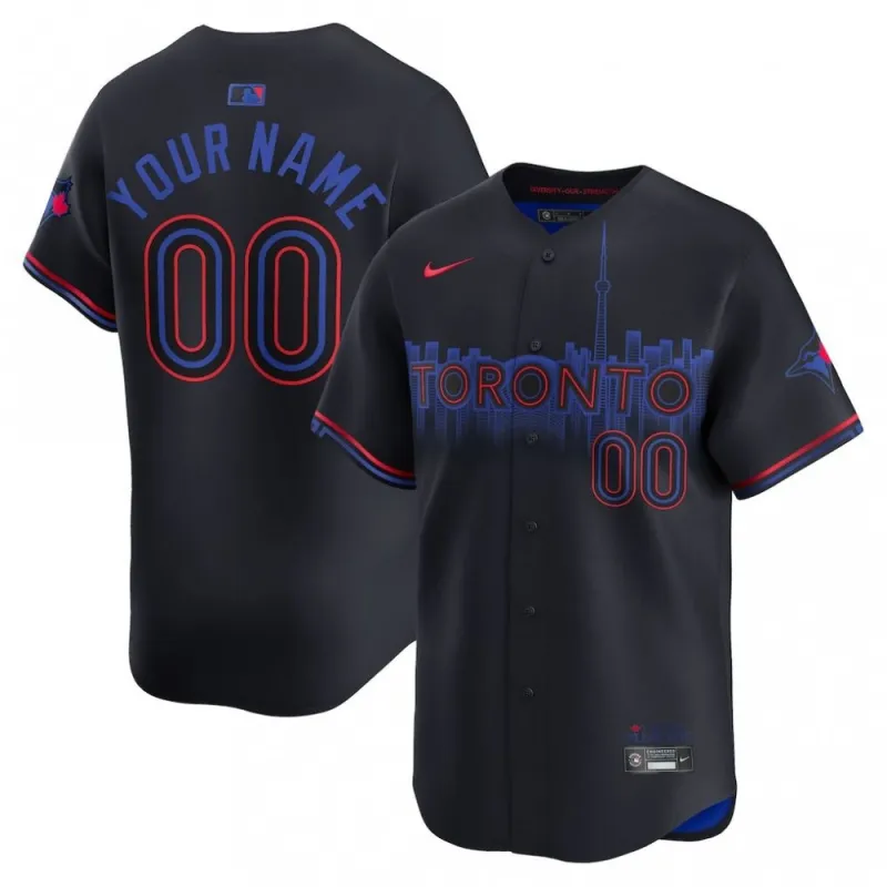 Toronto Blue Jays Youth Nike 2024 City Connect Limited Custom Jersey