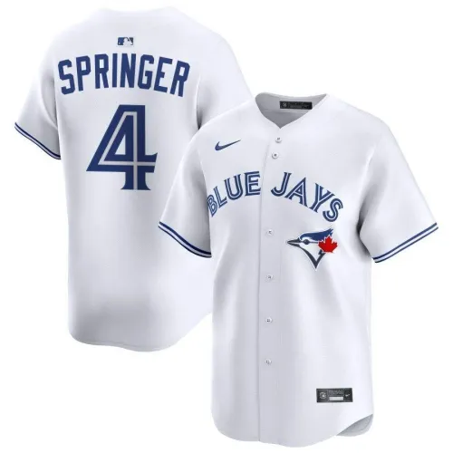 George Springer Toronto Blue Jays Camiseta de Jugador Nike Home Replica - Blanca
