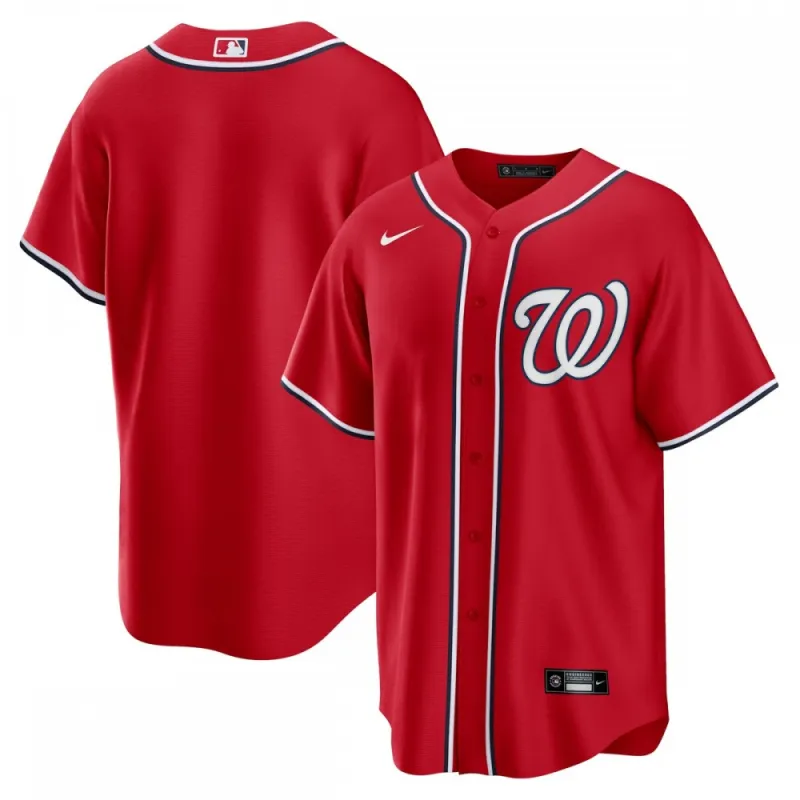 Washington Nationals Nike Alternate Replica Team Jersey - Rot
