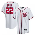 Juan Soto Washington Nationals Nike Heimtrikot (Replika) – Weiß