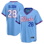 Matt Olson Atlanta Braves Nike 2026 City Connect Stadium Jersey - Powder Blue Matt Olson Atlanta Braves Nike 2026 City Connect Stadium Jersey – Powder Blue