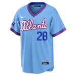 Matt Olson Atlanta Braves Nike 2026 City Connect Stadium Jersey – Powder Blue