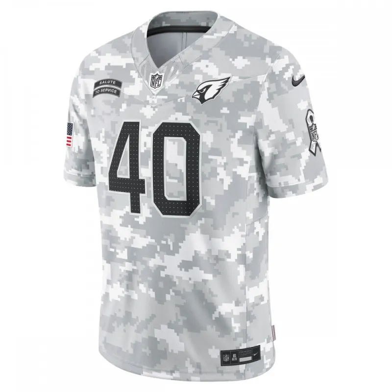 Pat Tillman Arizona Cardinals Nike 2024 Salute to Service Retired Player Limited Jersey – Arctic Camo